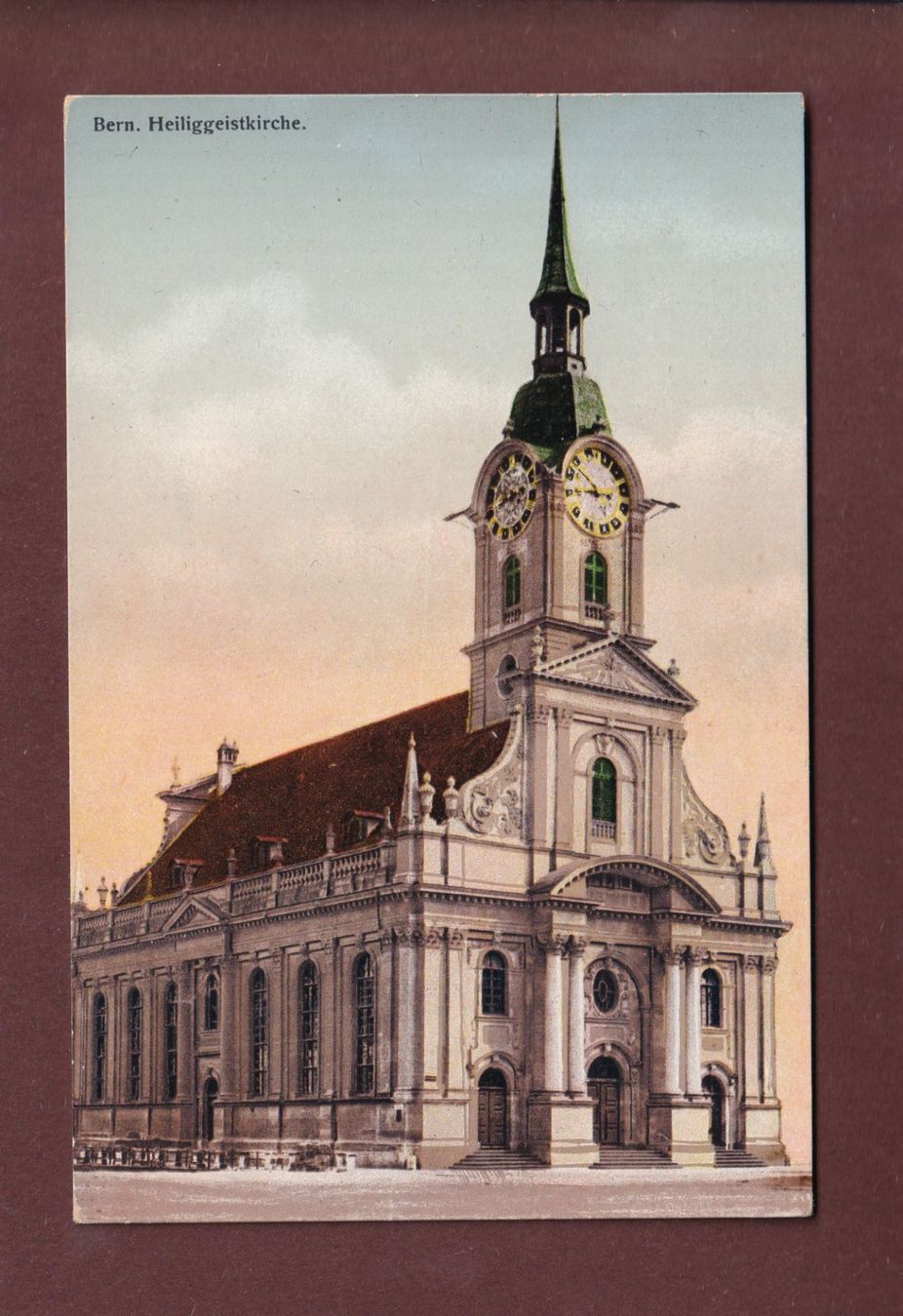 Cartes postales: BERN - Heiliggeistkirche – D'occasion à Pully par nicecards-shop