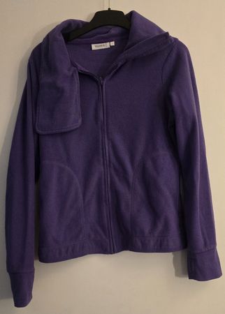 SECOND HAND 2x Fleece Jacken Yessica C&A,Gr. M, coral+violet