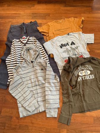 6-tlg  Kleiderpaket Herren, Gr. M, Hilfiger, sOliver, Banana