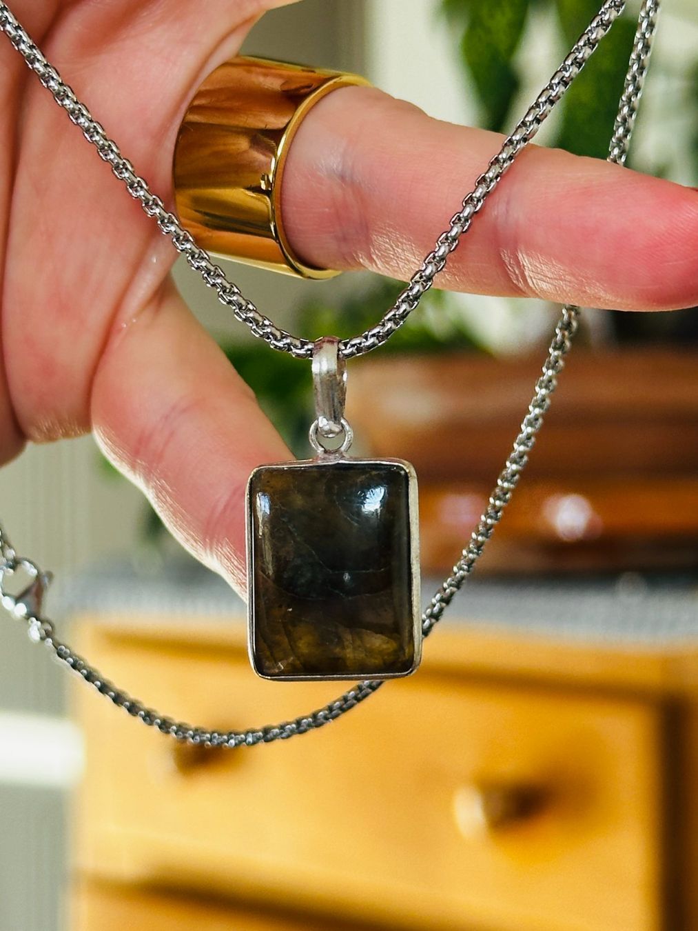 Catenine: Vintage-Labradorite Gemstone Handmade Jewelry – Nuovo e nell'imballaggio originale da Genève venduto da AGBERG 7