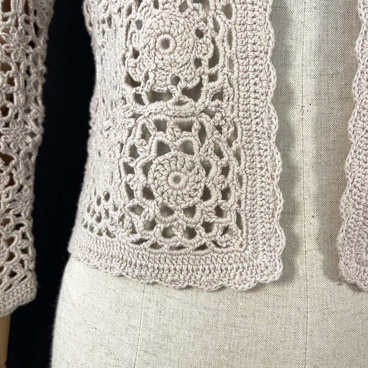 Hemisphere Maglioni & Felpe: HEMISPHERE Crochet Cardigan  – Nuovo (secondo la descrizione) da Emmen venduto da Nightingale_2022 3