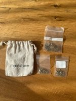 Modeschmuckset Ohrringe und 2 Arm-/Fusskettchen goldfarben