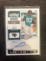 Panini Contenders Tyler Lacy Jacksonville Jaguars rc auto