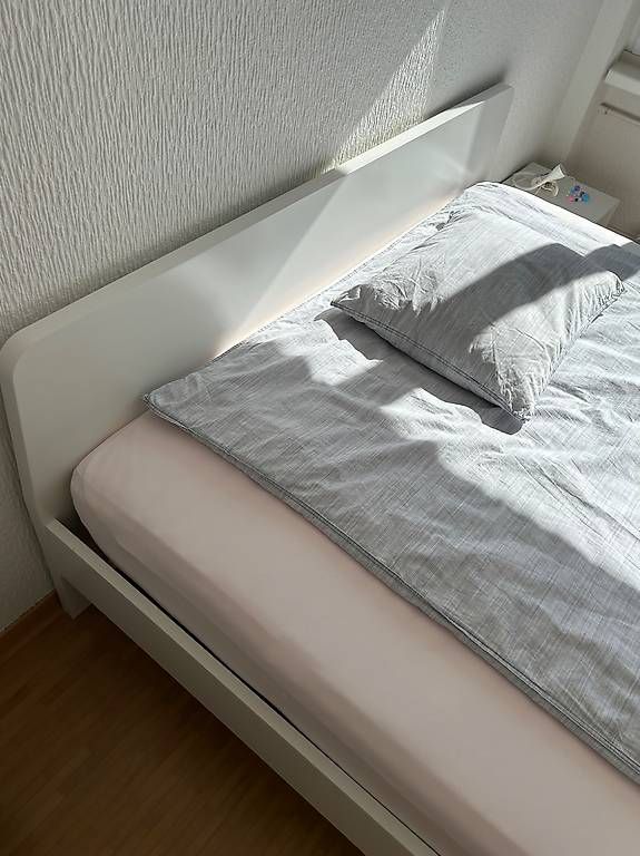 Betten: Schlichtes Doppelbett inkl. Matratze – Gebraucht aus Zürich von evelin10 1