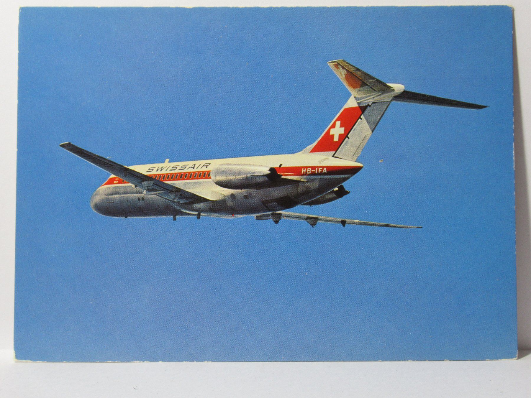 Cartoline postali: Flugzeug , SWISSAIR DC 9 – Nuovo (secondo la descrizione) da Grenchen venduto da Bluemchen1900