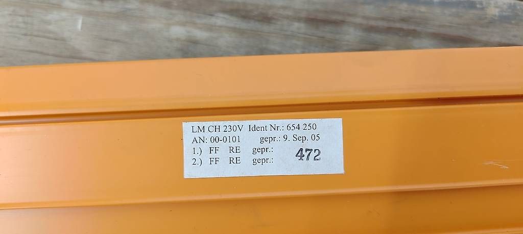Tutti gli attrezzi: ThyssenKrupp LS2 Controller LM CH, 230 V  Ident-Nr. 654 250 – Usato da Buchs ZH venduto da rac_prw5 1