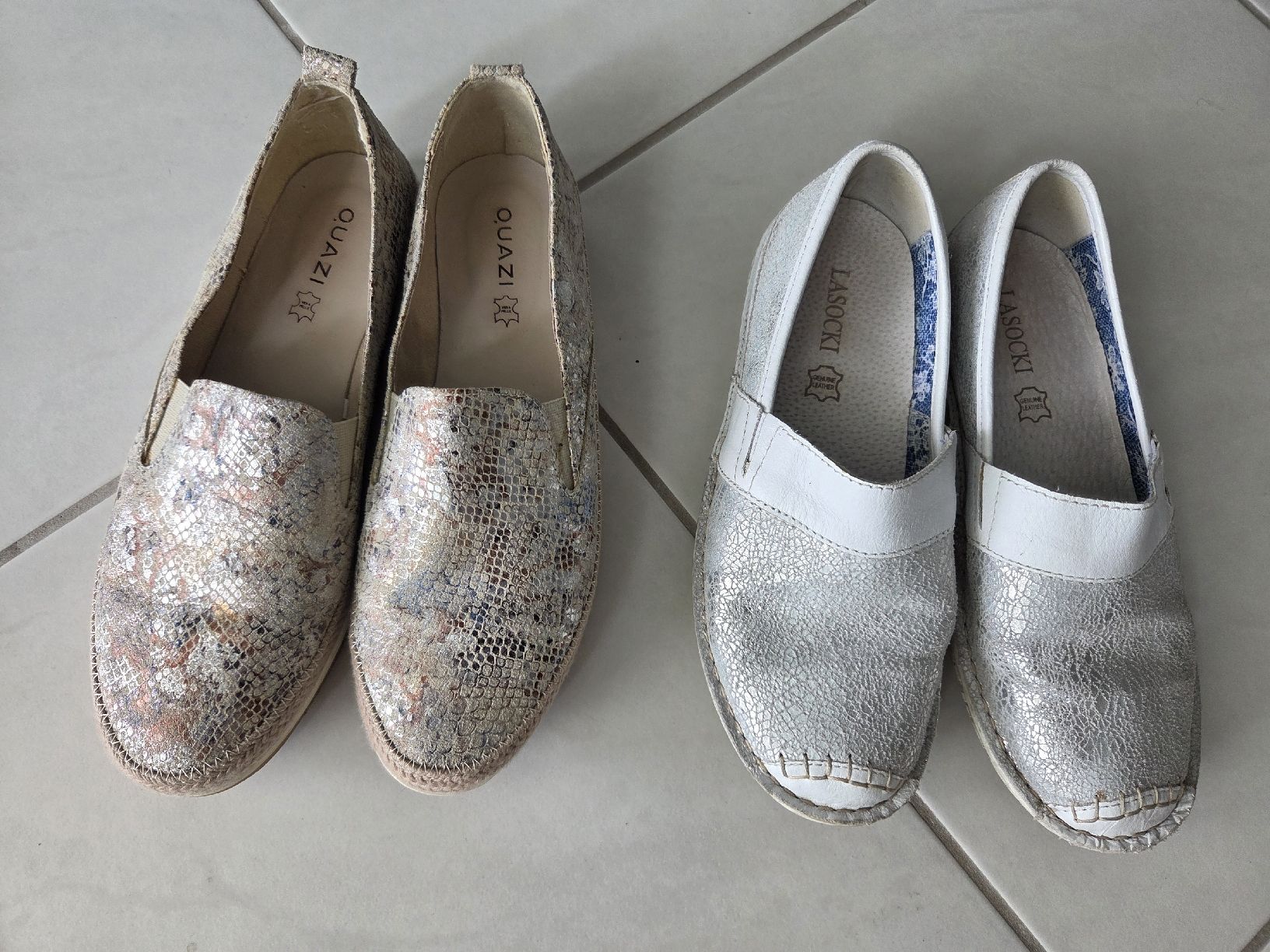 Scarpe da donna: Sommer Schuhe Leder gr. 39 – Usato da Bronschhofen venduto da Katrusja