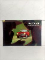 Brochure Catalogue Peugeot 204 1971 berline/break (PP183)