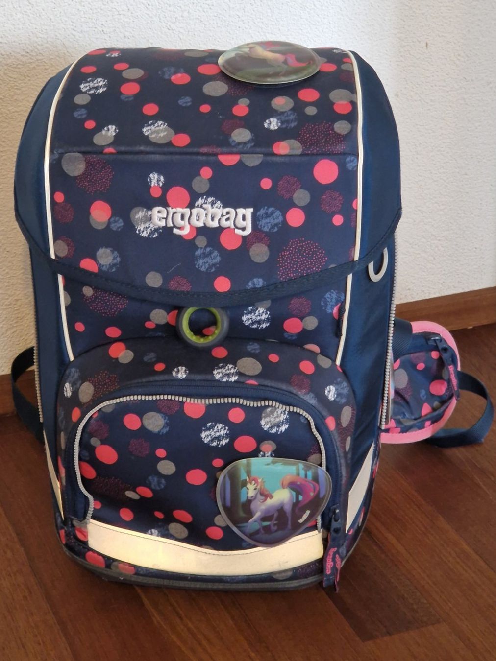 Ergobag Borse & Zaini: Ergobag Cubo, dunkelblau, Schulrucksack – Usato da Bubikon venduto da Schapp1 1