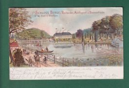 SCHLOSS BERGE bei Buer - 1902 // Falte //