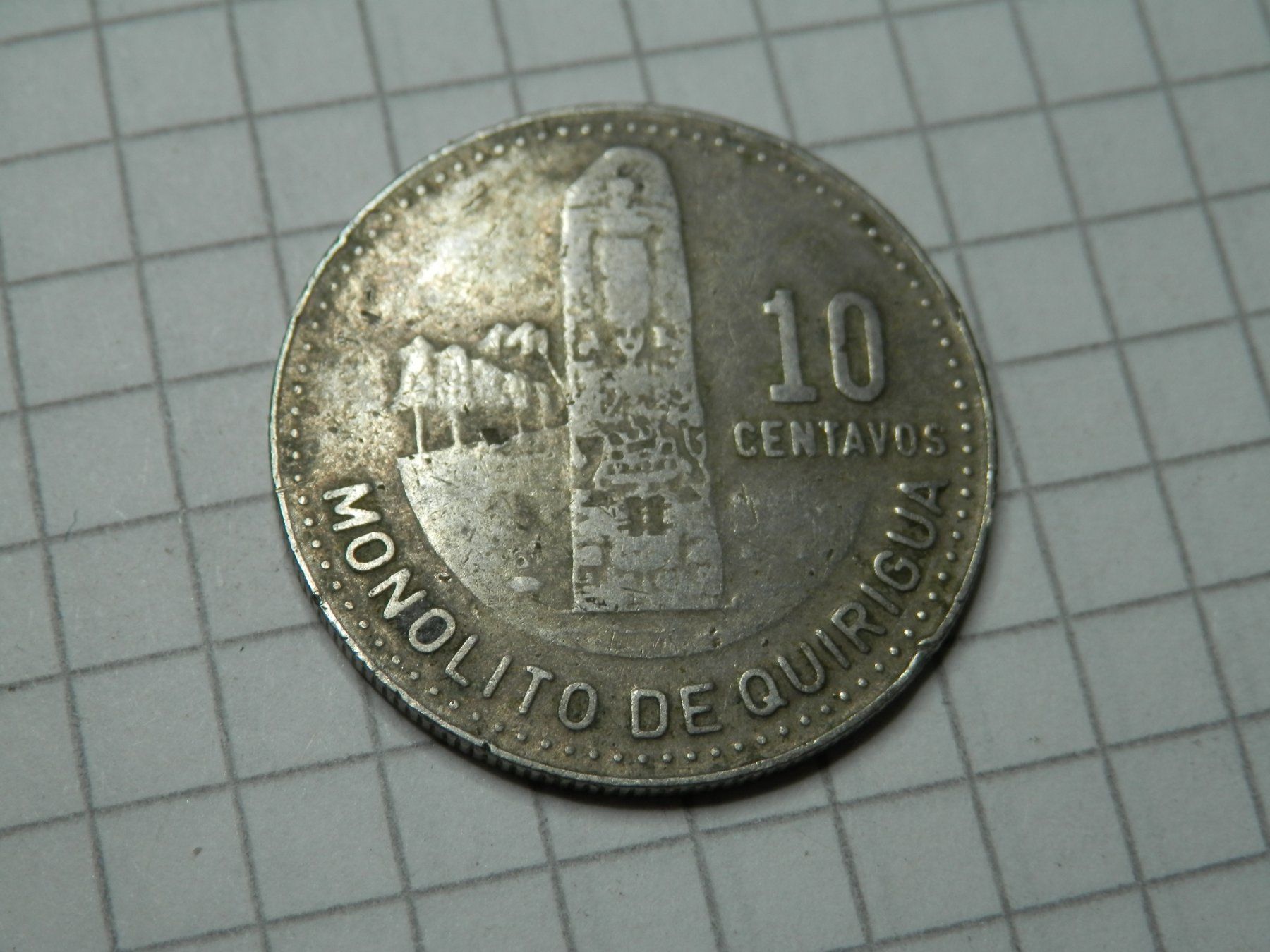 Tutti le monete: Guatemala  10 Centavos, 1983 – Usato da Weiach venduto da weiach81 1