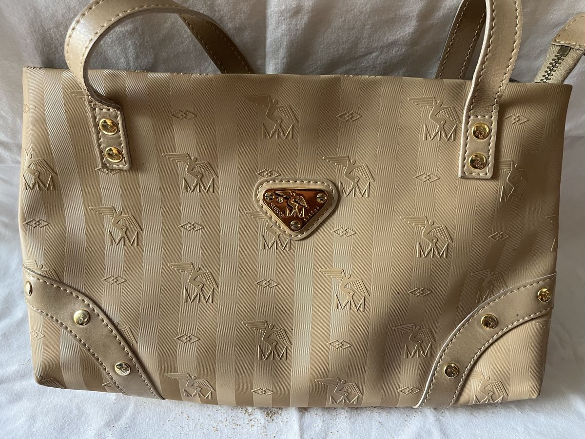Maison Mollerus Borse da donna: Maison Mollerus Handtasche beige – Usato da Basel venduto da WissenToGo 5
