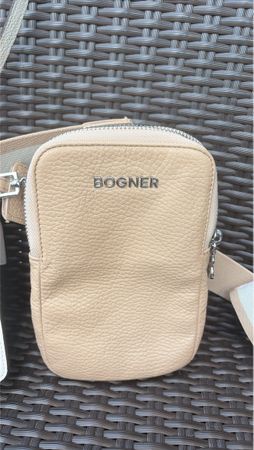Bogner Tasche Leder beige Damen 
