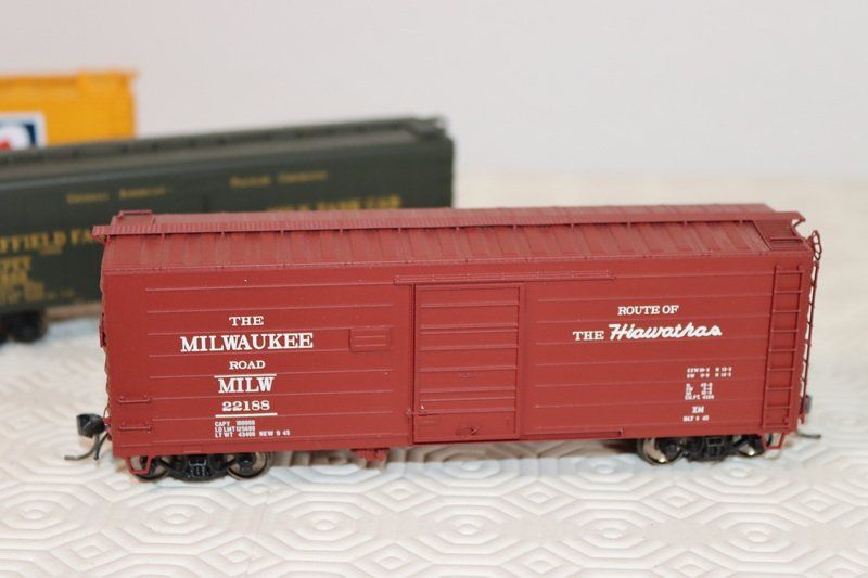 Modelleisenbahnen: 3 US Wagen ( 538 ) – Gebraucht aus Kerzers von Winu64 1