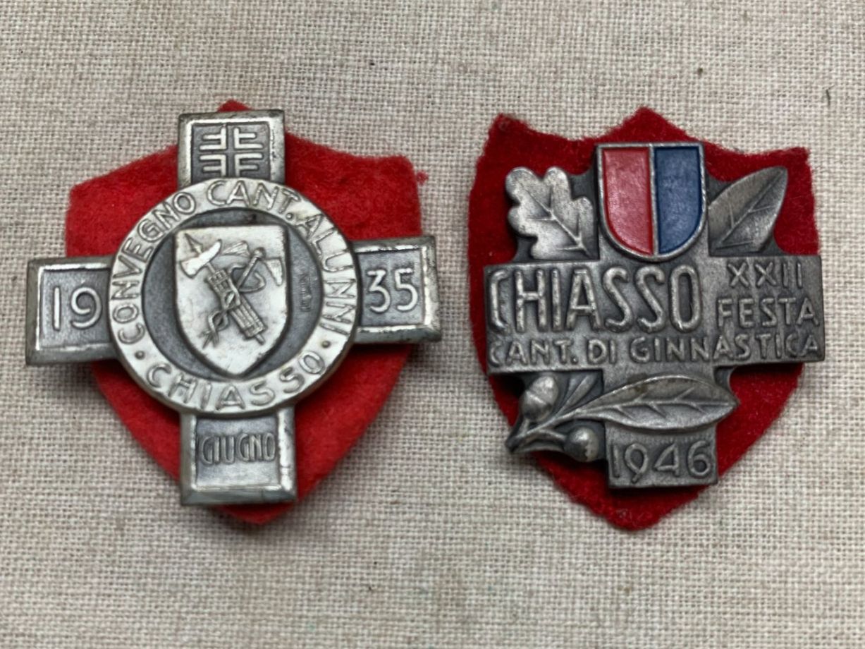 Medaglie: Ticino - Chiasso - 1935 e 1946 – Usato da Sorengo venduto da 74in