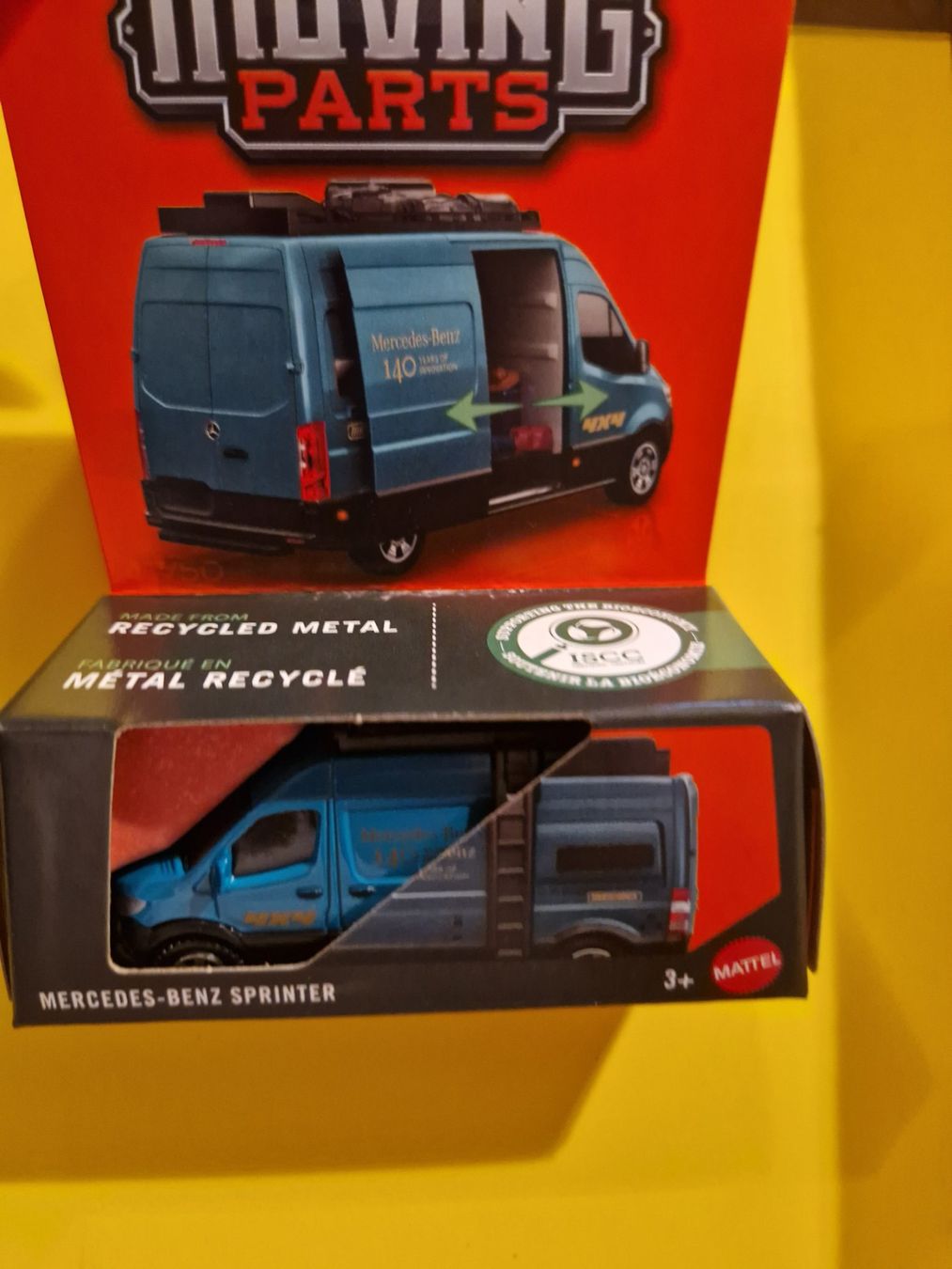 Matchbox Modellini d'auto: Matchbox MERCEDES-BENZ SPRINTER – Nuovo e nell'imballaggio originale da Oftringen venduto da Rotor 4