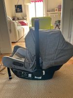 Babyschale Bugaboo Turtle Air grau mit ISOFIX guter Zustand