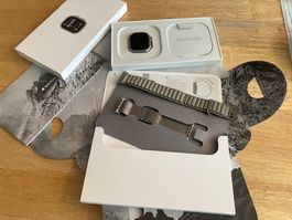 Apple Watch Ultra 2 49 mm, Titanium Indigo Alpine Loop S