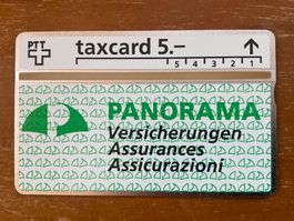 Taxcard 207L_01444 Panorama Versicherungen ungebraucht