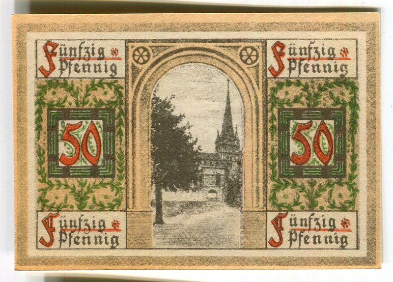 Banconote: Notgeld "50 Pfennig. Oberlind 1919" – Usato da Basel venduto da Butsch5 1