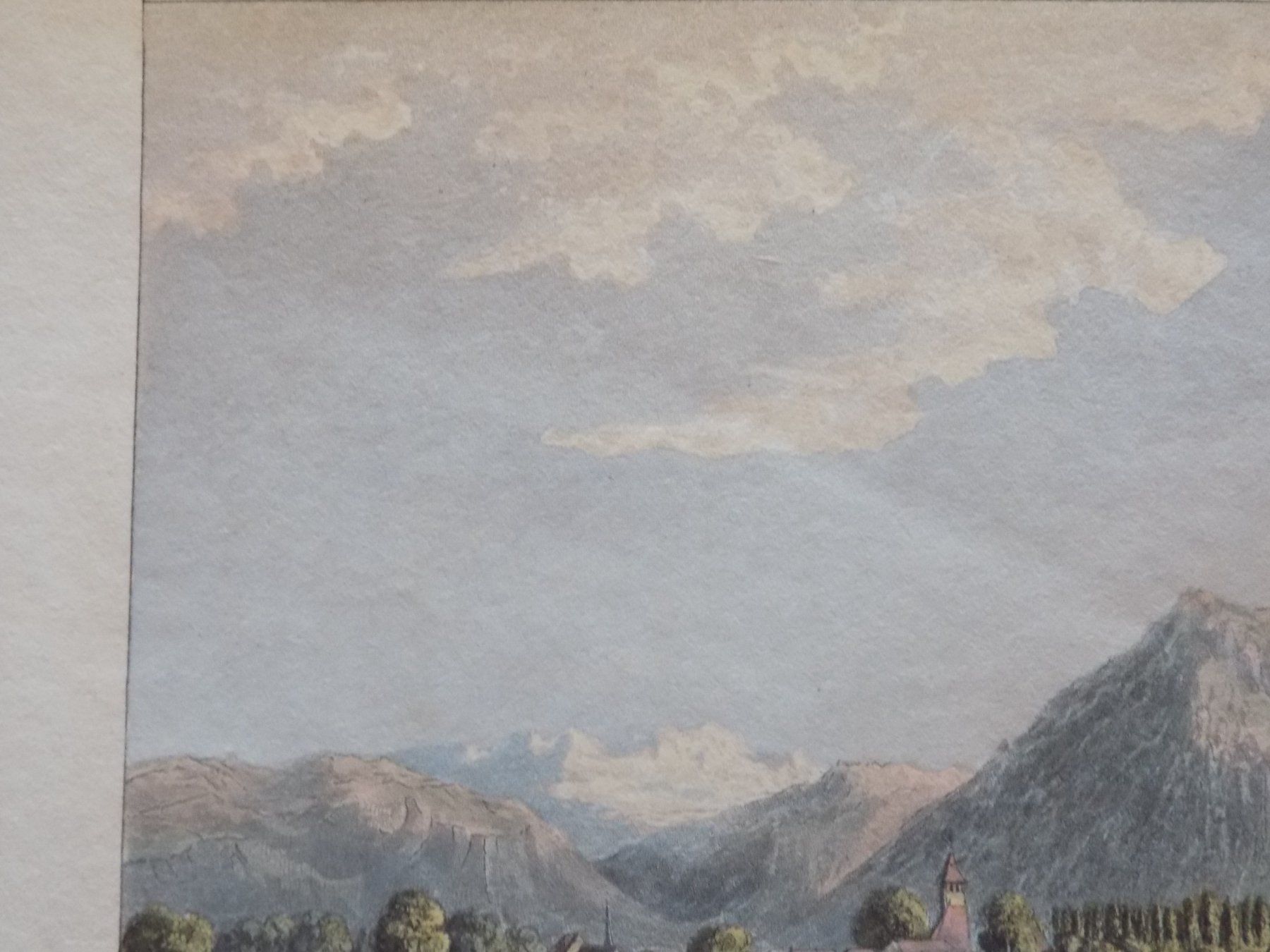 Stiche: View on the lake of Thun – Gebraucht aus Risch von Rischli15 7