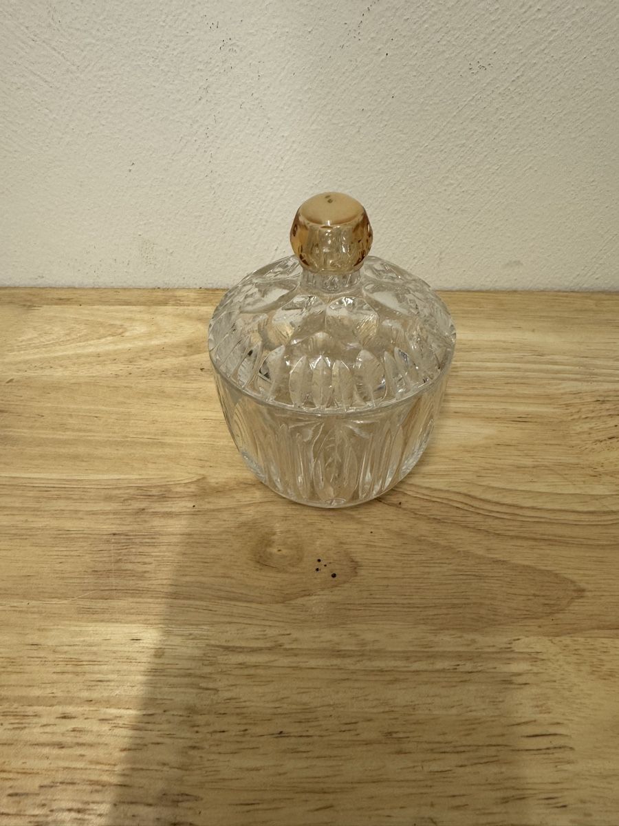 Zuccheriere: Zuckerdose Glas mit Deckel – Usato da Birsfelden venduto da inf_l2yy