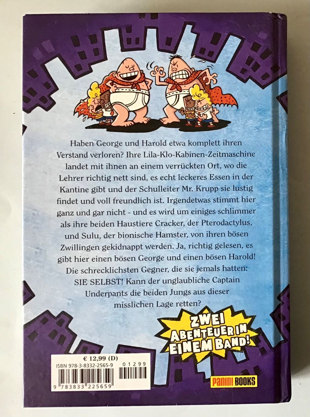 Libri: vierter Comik Roman von Dav Pilkey: CAPITAIN UNDERPANTS – Nuovo (secondo la descrizione) da Bubendorf venduto da Alpenheidi 1