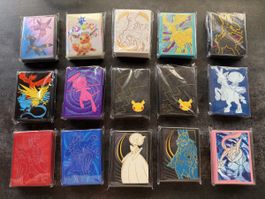 15 x 65 Pokémon Sleeves aus ETB