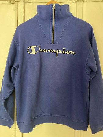 Sweatshirt Champion, langarm mit Kragen