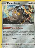 TCG POKEMON Fiamme Oscure DAA 126/189 MEOWTH Italiano