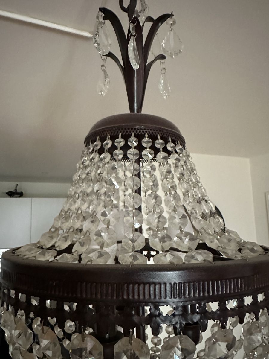 Lustres & lampes de plafonds: Schöner Korblüster – D'occasion à Weiach par Gismo049 5