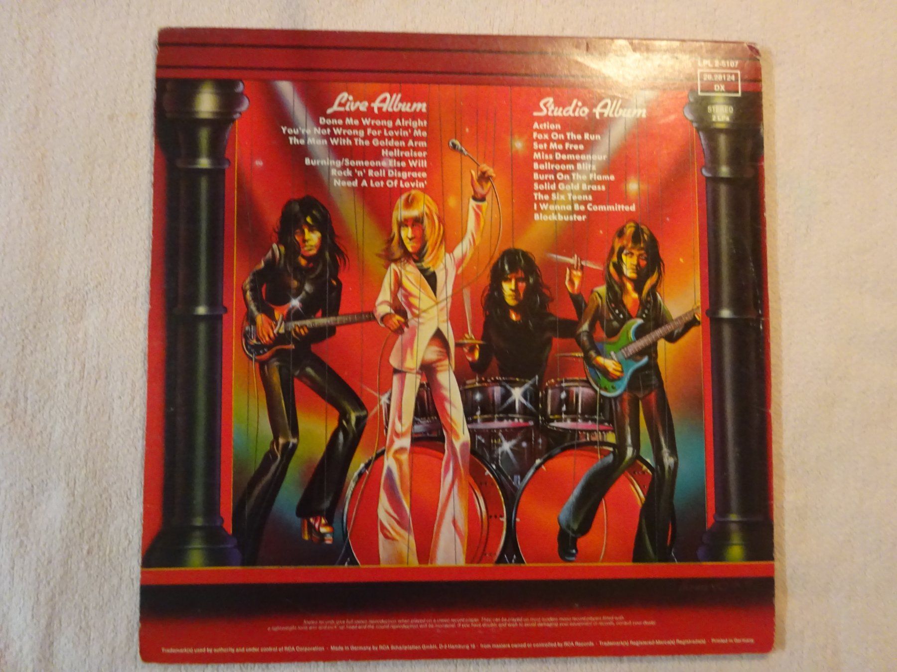 Schallplatten: SWEET ** STRUNG UP ** DOPPEL LP ** AKTION 15.9 – Gebraucht aus Luzern von xrayspex99 2