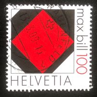 Nr. 1294 MAX BILL GESTEMPELT 2008   