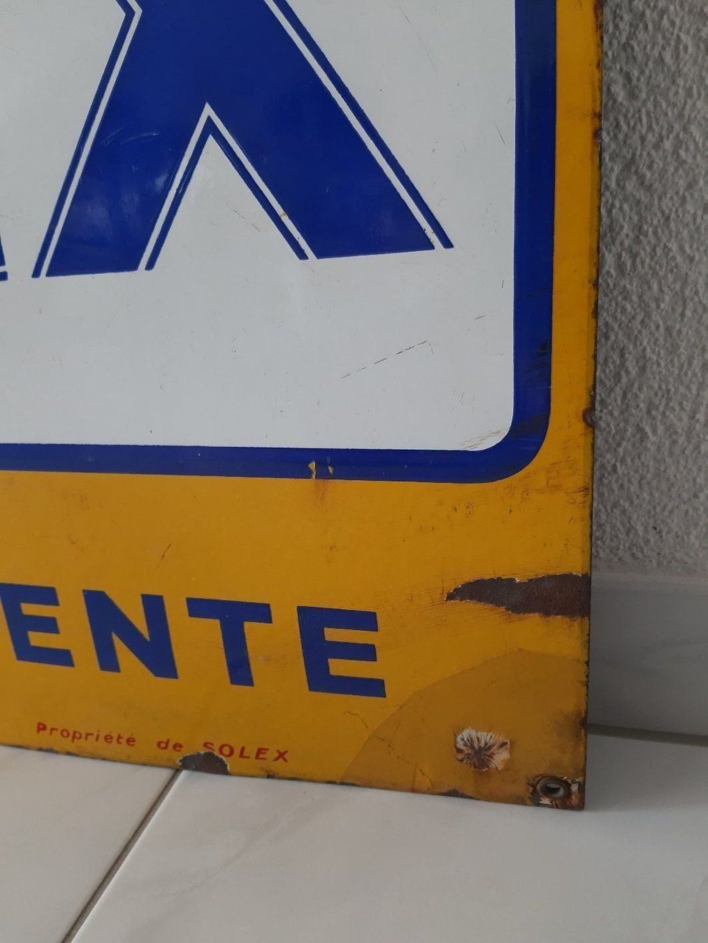 Solex Ecriteaux: Emailschild SOLEX Plaque émaillée – D'occasion à Schenkon par Elbarto007 4