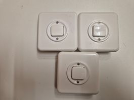 3 x Feller Standard lichtschalter