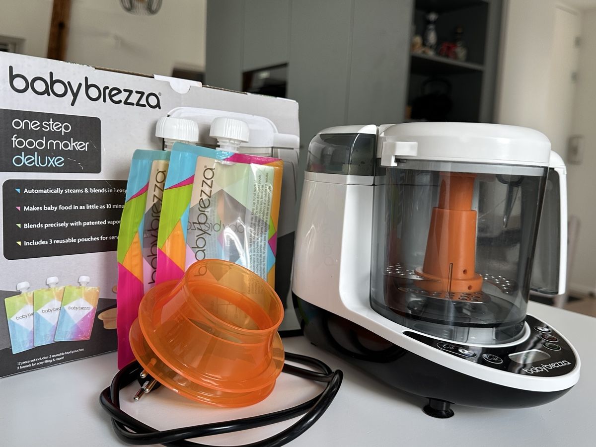 Baby Brezza Küchengeräte: Baby Brezza One Step Food Maker Deluxe good condition – Gebraucht aus Zürich von nie_jz2q 1