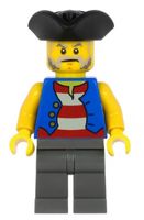 LEGO Minifigur Pirat (aus Set 31109)
