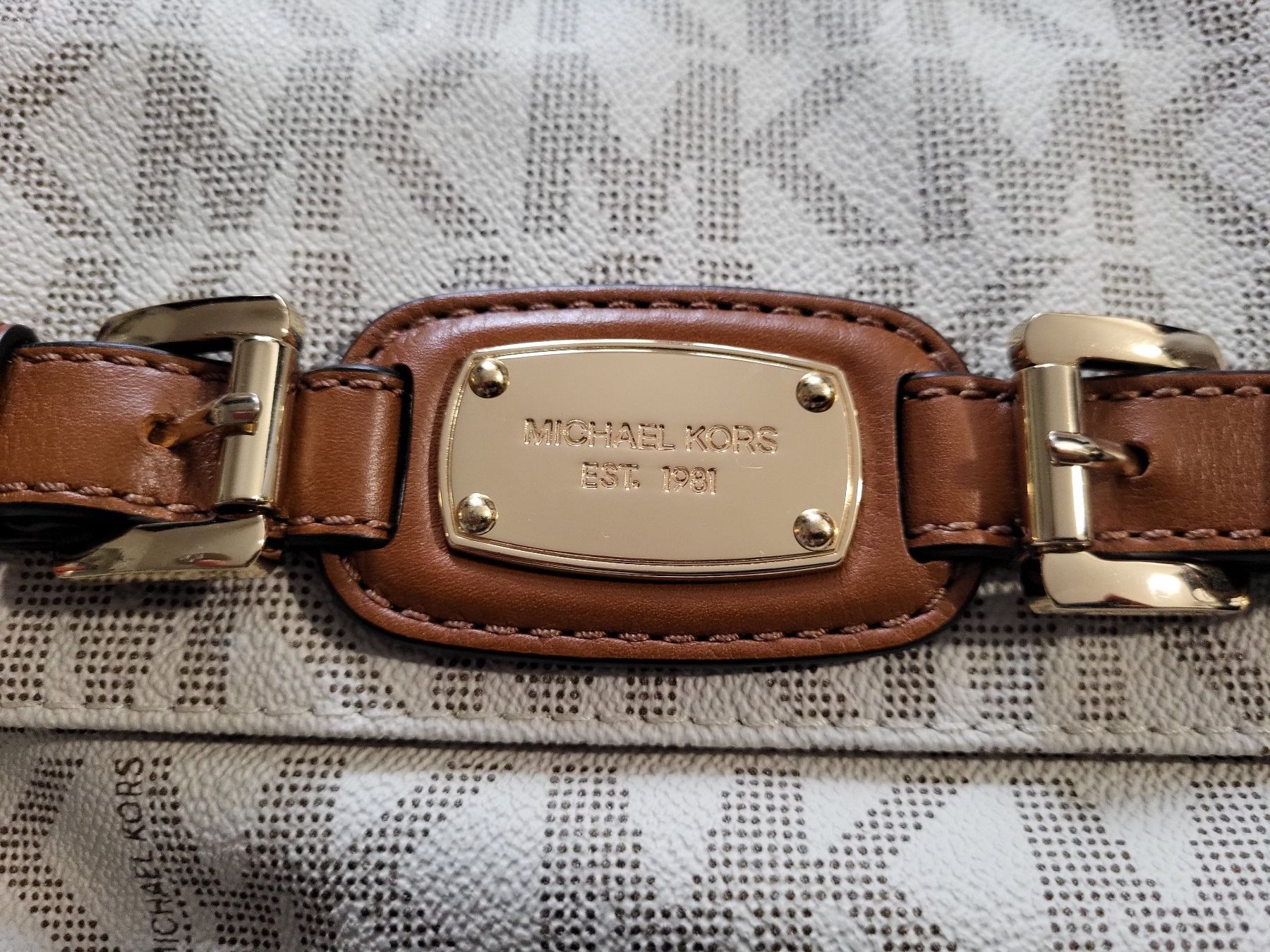 Michael Kors Borse da donna: Clutch, MICHAEL KORS, beige – Usato da Rotkreuz venduto da Siibli 1