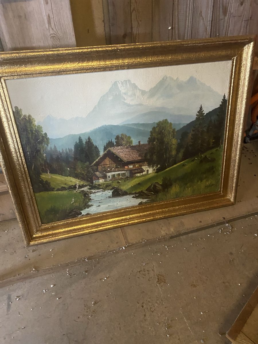 Dipinti: Bild Gemälde 90/117 cm – Usato da Menzingen venduto da Edelmuni7 2