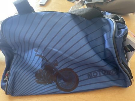 Funke Sporttasche Motorcycle blau neu mit Etikett
