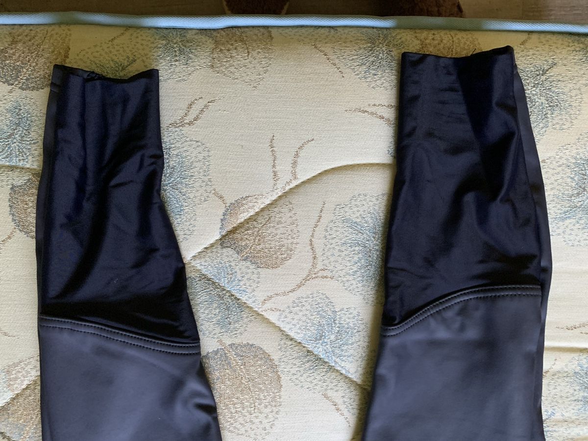 Decathlon Pantaloni: Reithose dunkelblau PU Stretch Grösse S/M – Usato da Waldenburg venduto da Nina2125 2