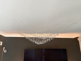Design Hängeleuchte mit Kristallen - Lacrime del Pescatore