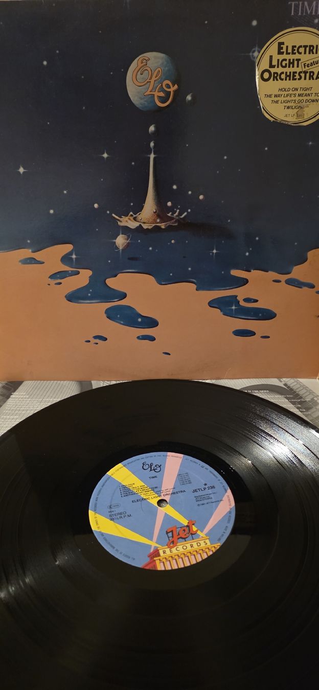 Dischi in vinile: Electric Light Orchestra - Time  1981 Vg,G – Usato da Yvonand venduto da RF-VINYL