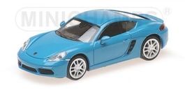 1:87 / Minichamps / Porsche 718 Cayman / miamiblau