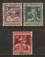 PJ016  - Pro Juventute 1916 obl.