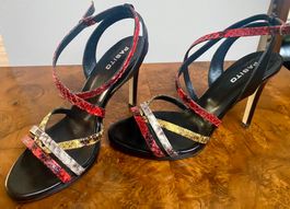 PASITO exklusive Sandalen, Echtleder, Gr. 37, TOP Zustand