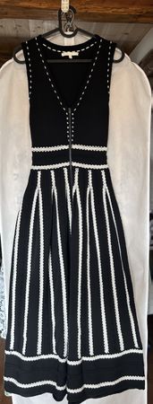 Maje Elegant Knitted Midi Dress [Rrp $450]