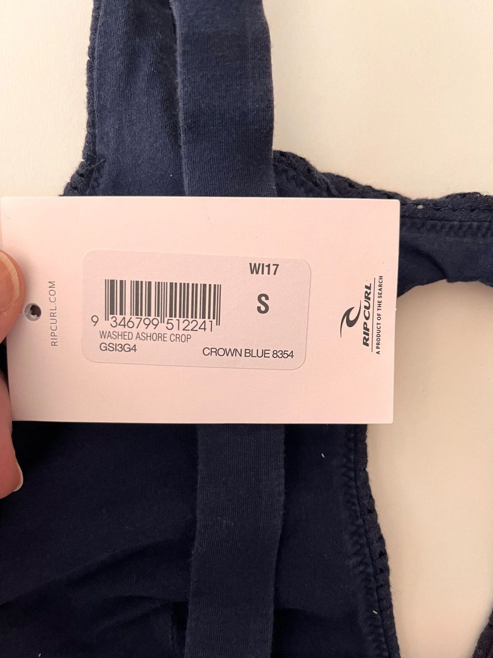 Rip Curl Costumi da bagno & Bikini: RIP CURL, Bikini-Oberteil, Grösse S, Farbe Dunkelblau – Nuovo e nell'imballaggio originale da Rudolfstetten venduto da gst_g7xl 3