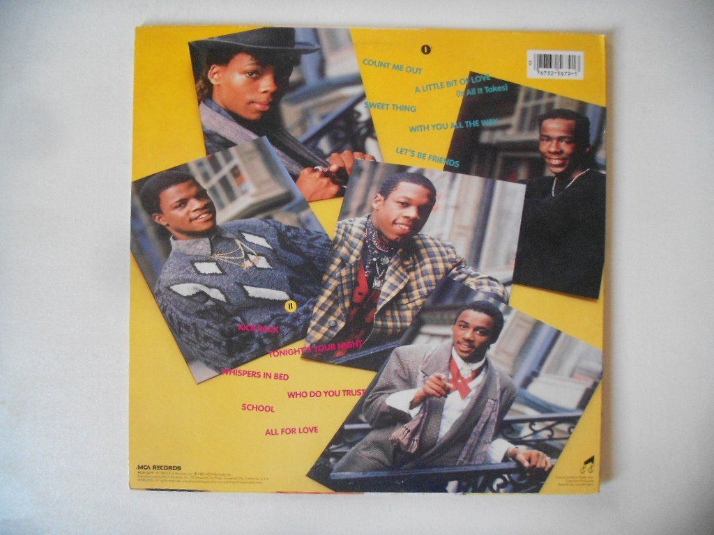 Dischi in vinile: NEW EDITION   -  ALL FOR LOVE – Usato da Bex venduto da Giorgiob 1