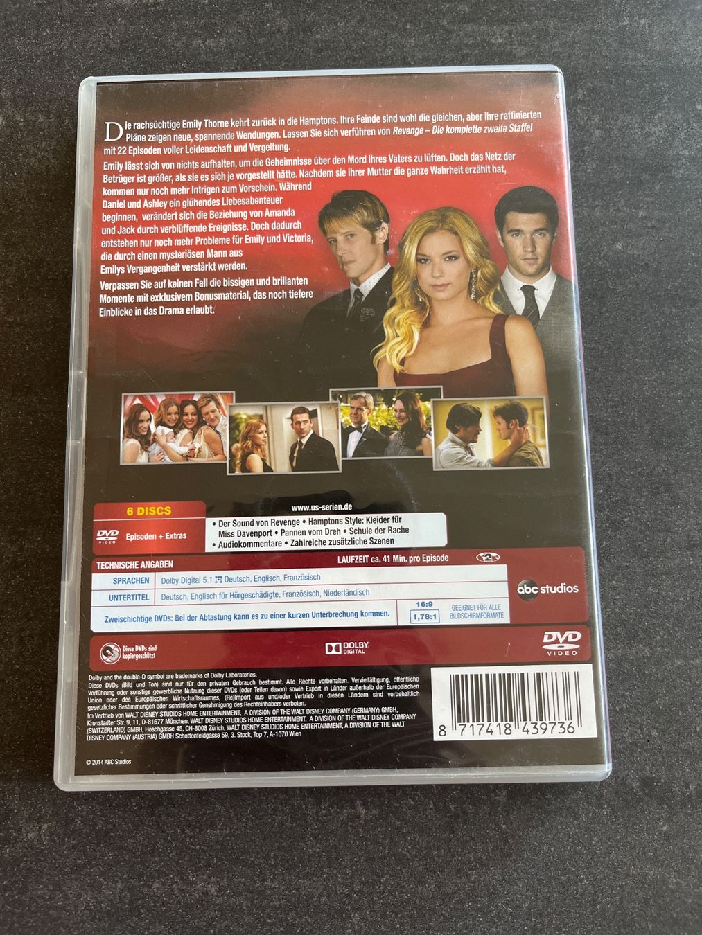 Tutti i DVDs: DVD Revenge 2. Staffel – Usato da Aarau venduto da Swifty03 1